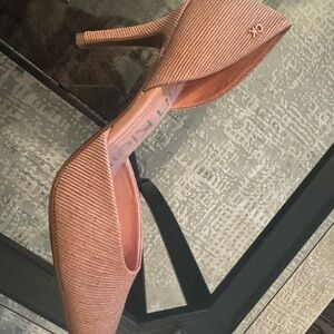 Calvin Klein Textured Pink Heels